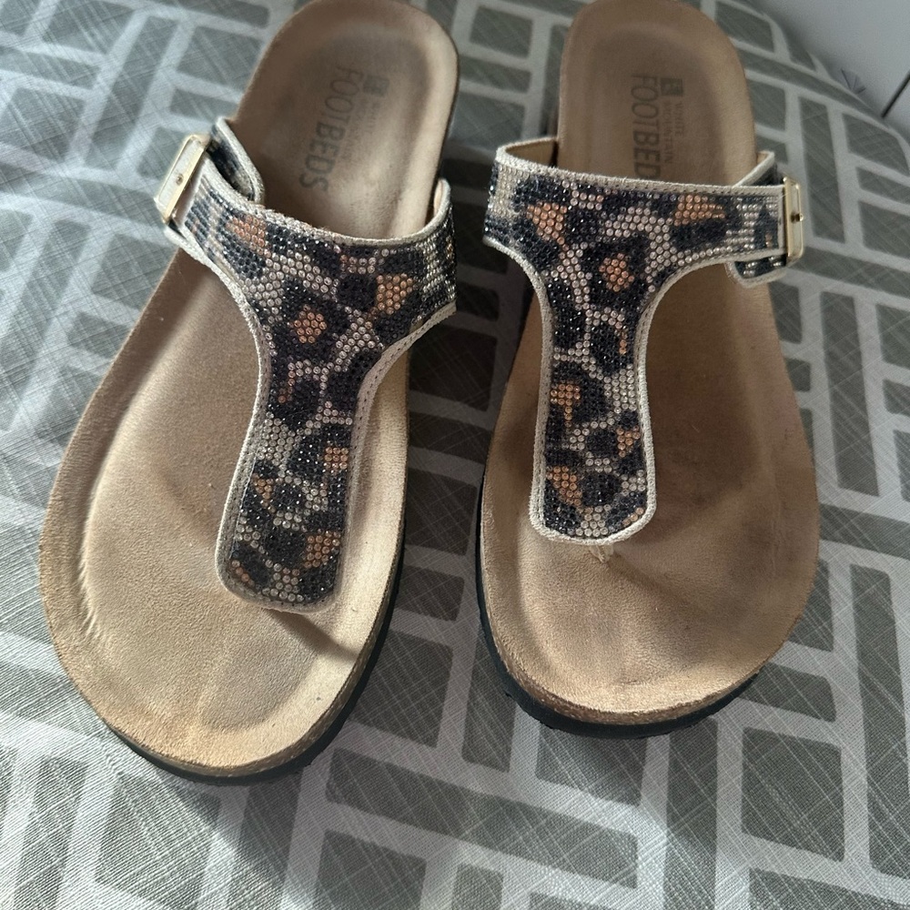 Stylish Leopard Print Sandals